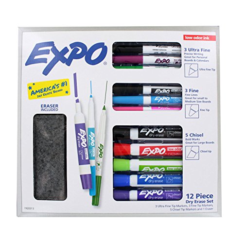 EXPO 12 Piece Dry Erase Set