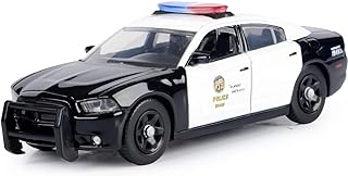 2011 Charger Pursuit Black and White LAPD (Los Angeles Police Department) 1/43 Diecast Model Car by Motormax 79466