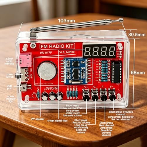 Kit de pratique de soudure cadeau idéal initiation électronique - 6