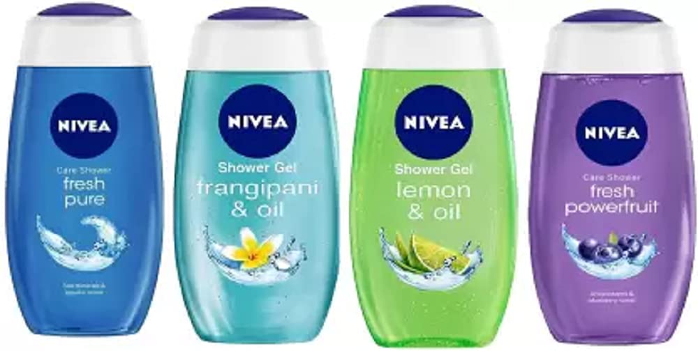 Buy NIVEA Shower Gel Fresh Pure And Frangipani&Oil And Lemon&Oil And
