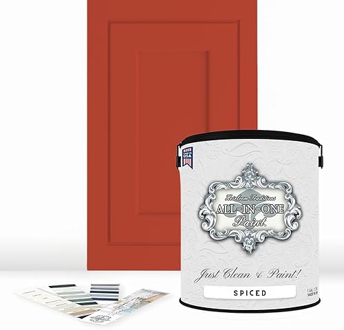 Vista 53 de Heirloom Traditions - Pintura todo en uno, Cashmere (blanco puro), muestra de 8 onzas, pintura duradera para alacenas y muebles, imprimante y capa