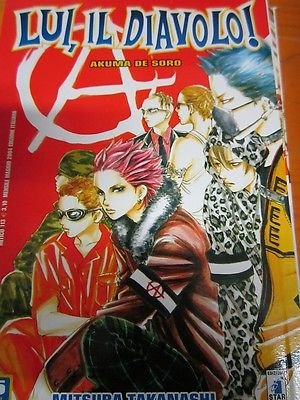  Lui il diavolo 5 Akuma De Soro di Mitsuba Takanashi ed.Star Comics