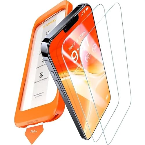 Schutzglas für iPhone 13/13 Pro von TORRAS Panzerglas mit 9H Härte