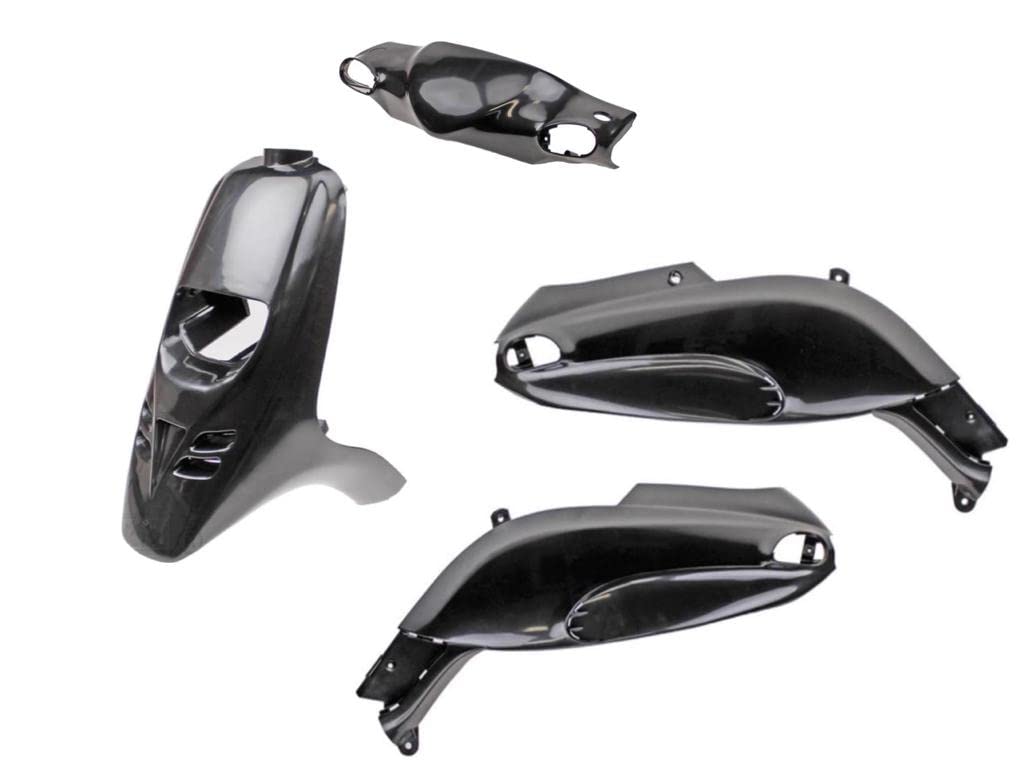 Masque Double Feux Halogène Noir Pour Piaggio Gilera Typhoon 50 125 (années 90) - Neuf
