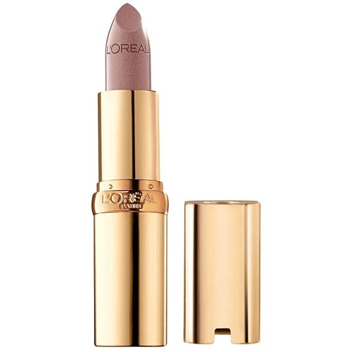 Vista 75 de L'Oreal Paris Colour Riche - Lápiz labial satinado para labios hidratados, maquillaje de labios con aceite de argán y vitamina E, vale la pena, 0.13