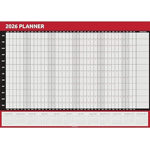 Evelay 2026 A1 Size Wall Planner Calendar Cover