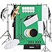 Kshioe Photography Lighting Kit, Umbrella Softbox Set Continuous Lighting with 6.5ftx9.8ft Background Stand Backdrop Support System for Photo Studio Product, Portrait and Video Shooting
