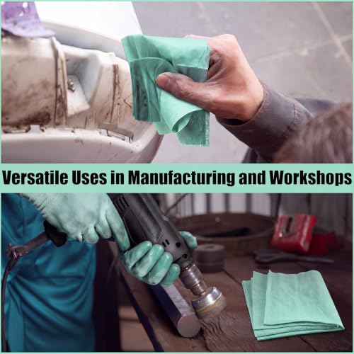 Image of HunnmingRe 300 Sheets Disposable Shop Towels Heavy Duty Shop Towels,Green