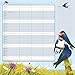 Carousel Worldwide, Calendar 2026 Wall Planner, RSPB Household