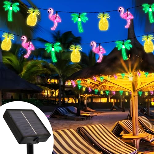 Luces solares decorativas de fiesta tropical Curyidy miniatura 2
