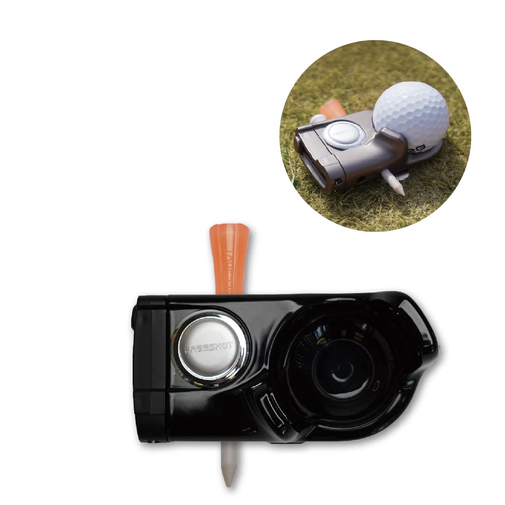 FREESHOT All-in-one Golf Accessory Tool That Includes Golf Ball Holder, tees, Divot Tool and Custom Ball Markers, Golf Gift for Golf Lovers (4 Colors)