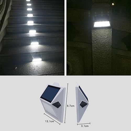Miniatura 4 de TOVINANNA Luces solares al aire libre Luz de pared Luces solares exteriores Luces inalámbricas para pared Aplique de pared Exterior Luces solares