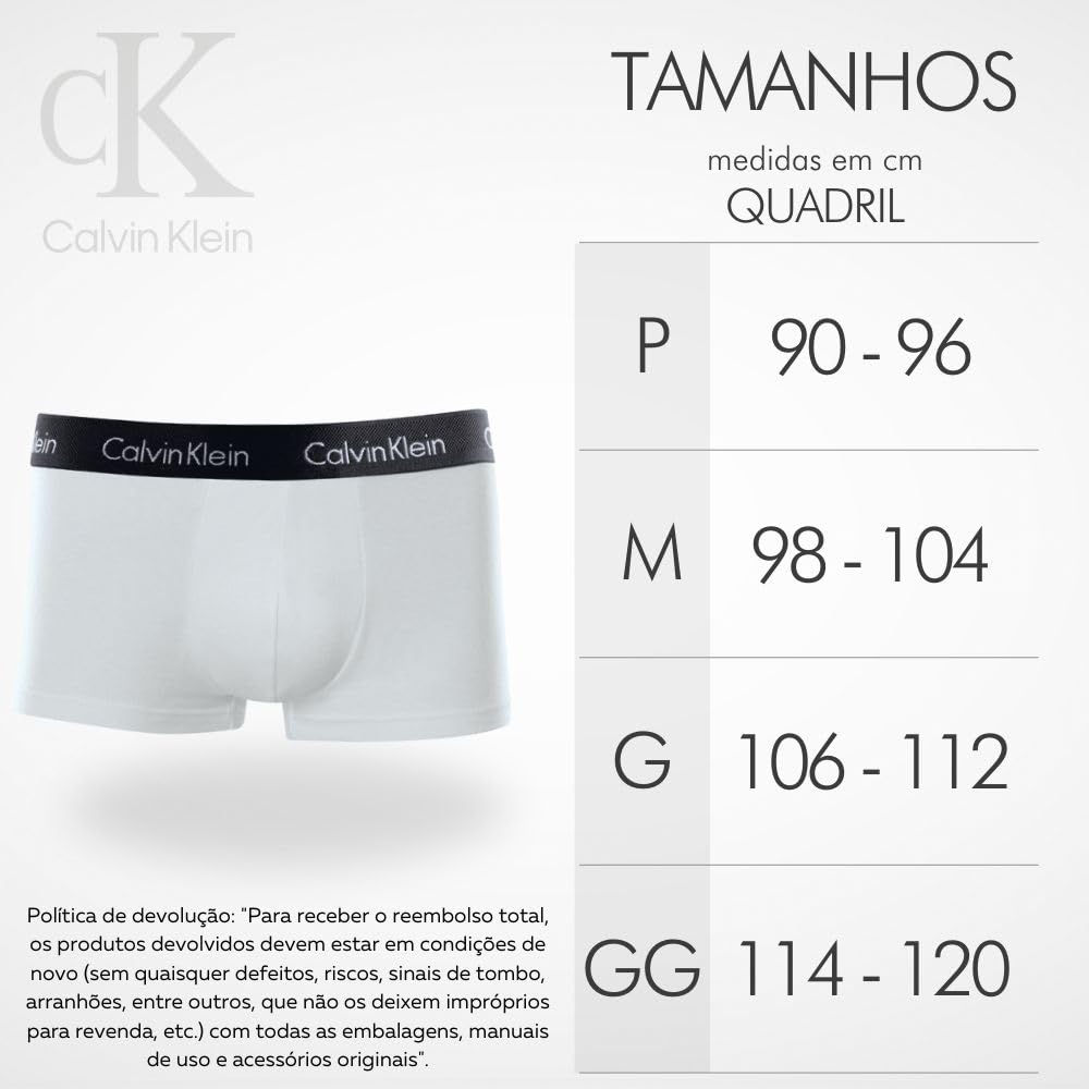 Cueca Boxer Calvin Klein Algodão Premium Low Rise Trunk Original CK em promoção! Veja a oferta e mais achadinhos de Moda íntima 8 Hoje é o melhor dia para comprar Cueca Boxer Calvin Klein Algodão Premium Low Rise Trunk Original CK com aquele preço maroto! Promoção! Aproveite a oferta! 8