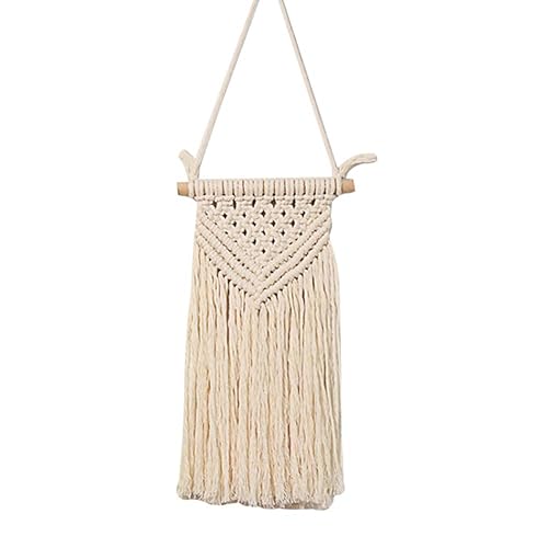 Miniatura 7 de Boho cuna móvil colgante de pared boho guardería decoración macramé hojas colgador tapiz tejido neutral cuna móvil móvil bebé techo móvil bebé bebé