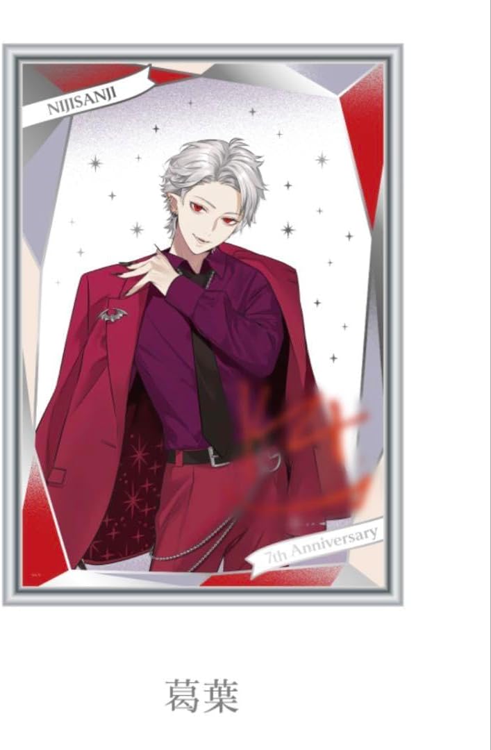7th Anniversaryミラーアクリルプレート 葛葉 栞葉るり にじさんじ 7th