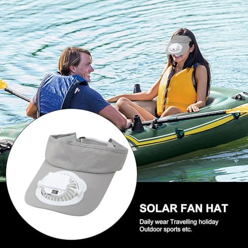 Chapeau avec ventilateur pour vacances au soleil et loisirs outdoor