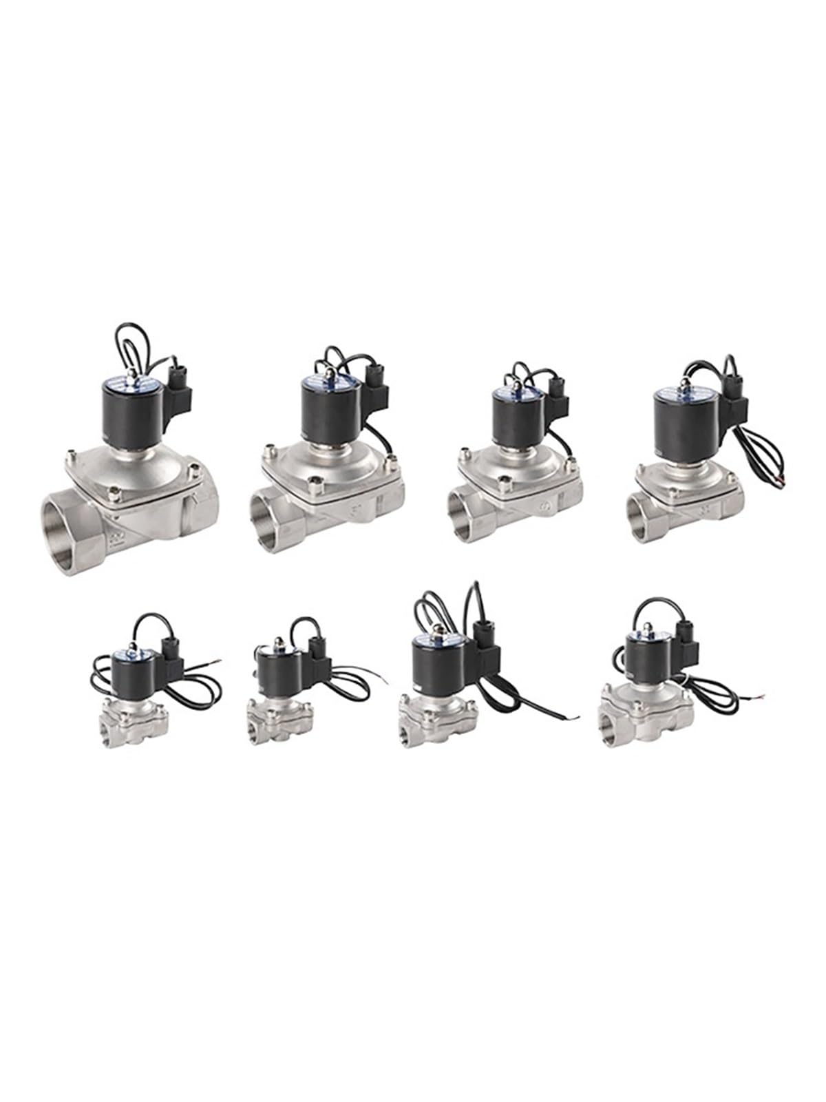 Électrovanne fontaine IP68 inox normalement fermé 24VAC étanche