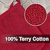 RITZ Terry Potholder & Hot Pad: Unparalleled Heat Resistant, Durable 100% Cotton – Ergonomically Designed for Optimal Grip – Easy-Care Machine Washable – 2-Pack, Paprika #1