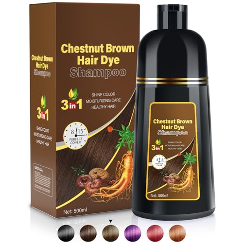 MOISTAR Chestnut Brown Hair Color Shampoo