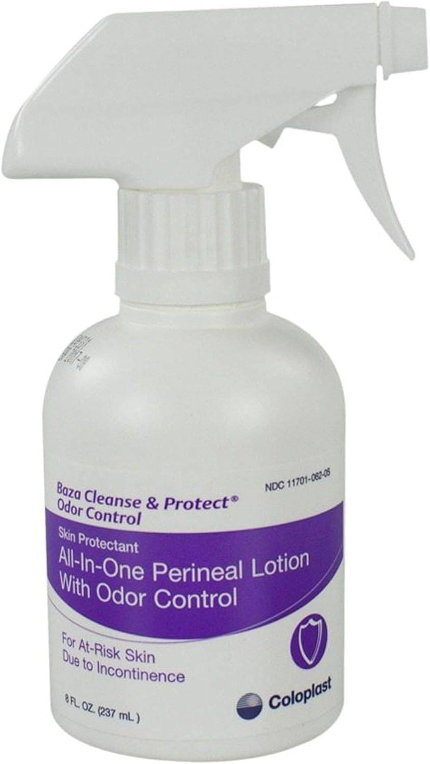 Coloplast Baza Cleanse and Protect All-in-One Perineal Lotion Size : 8