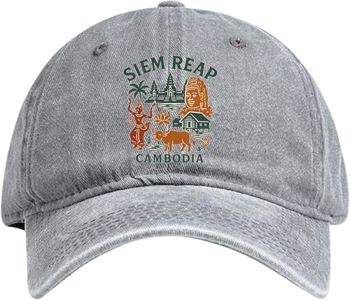 R and R Imports SIEM Reap Gray Dad Hat