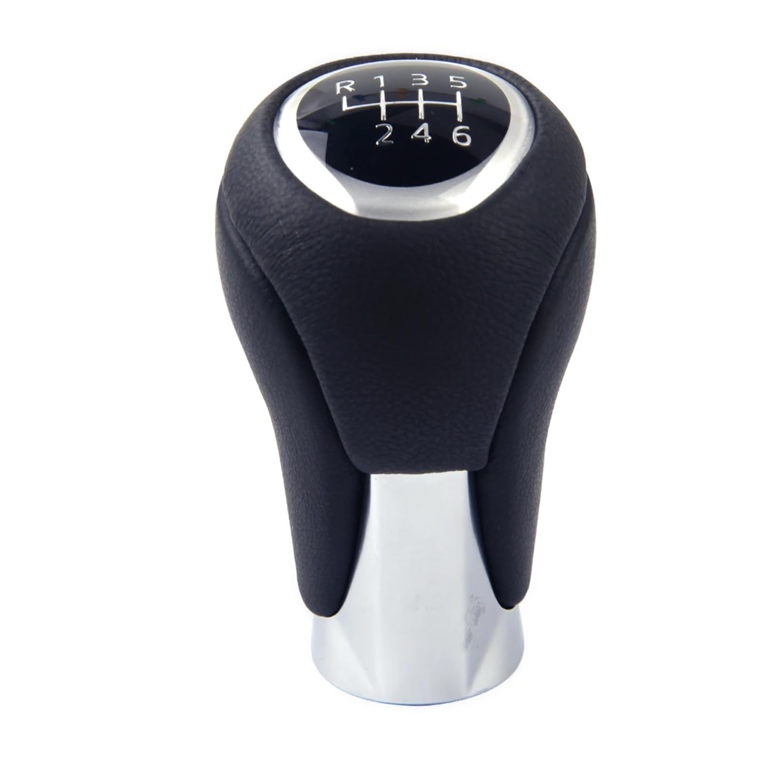 Mkgkacvcpt 6 Speed For Mazda 3 For Cx-5 2013-2016 Gear Shift Knob Style Black / Silver