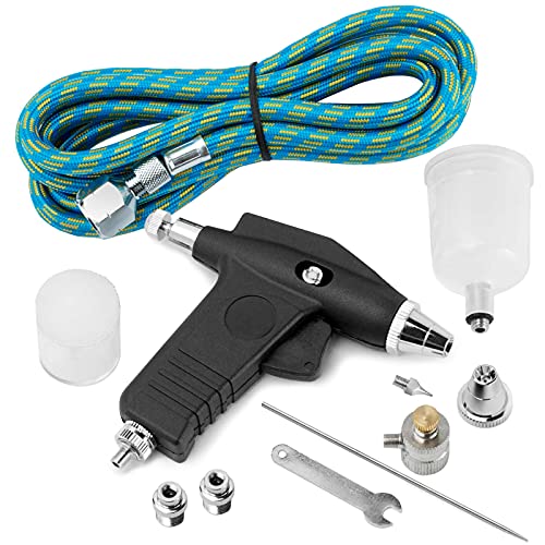 PointZero Trigger Style 2cc Gravity-Feed Airbrush 2 Tip Set (.3mm .5mm) - Thumbnail 3