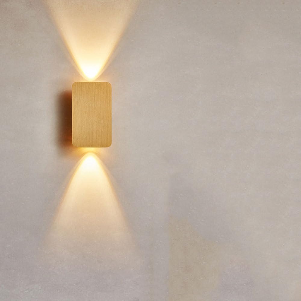 Lámpara de pared LED moderna para iluminación de dormitorio y aplique de pared industrial