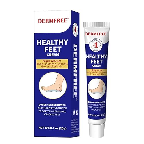 Crema Para Pies y manos-Pdecuada Para Descamación de Manos y Pies, Talones Agrietados, Dedos Agrietados Por frío, Descamación Seca, Piel áspera y Opaca, Padrastros y Callosidades- 20g