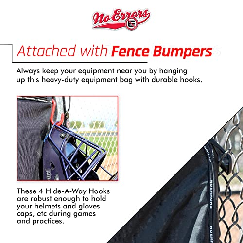 No Errors Noe2 Catchers Gear Bag With Wheels- Large Bag For Catcher’s Equipment, Baseball & Softball Bag, Baseball Bat Bag, Helmet Bag, Bag For Catchers With Wheels(Navy) #TOP3