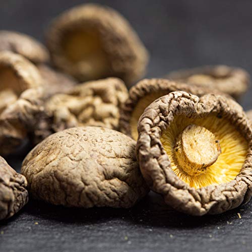 Miniatura 2 de Setas Shiitake Deshidratadas 90gr Lentinus Edodes Seco De Tamaño 2-3cm