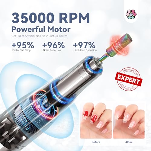Kit Profesional de Taladro y Uñas Postizas para Niños miniatura 6
