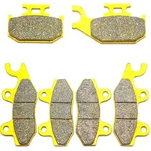 Front Rear Brake Pads Brakes for Yamaha Rhino 660 YXR 660 YXR660 2004-2007 MC0004-001