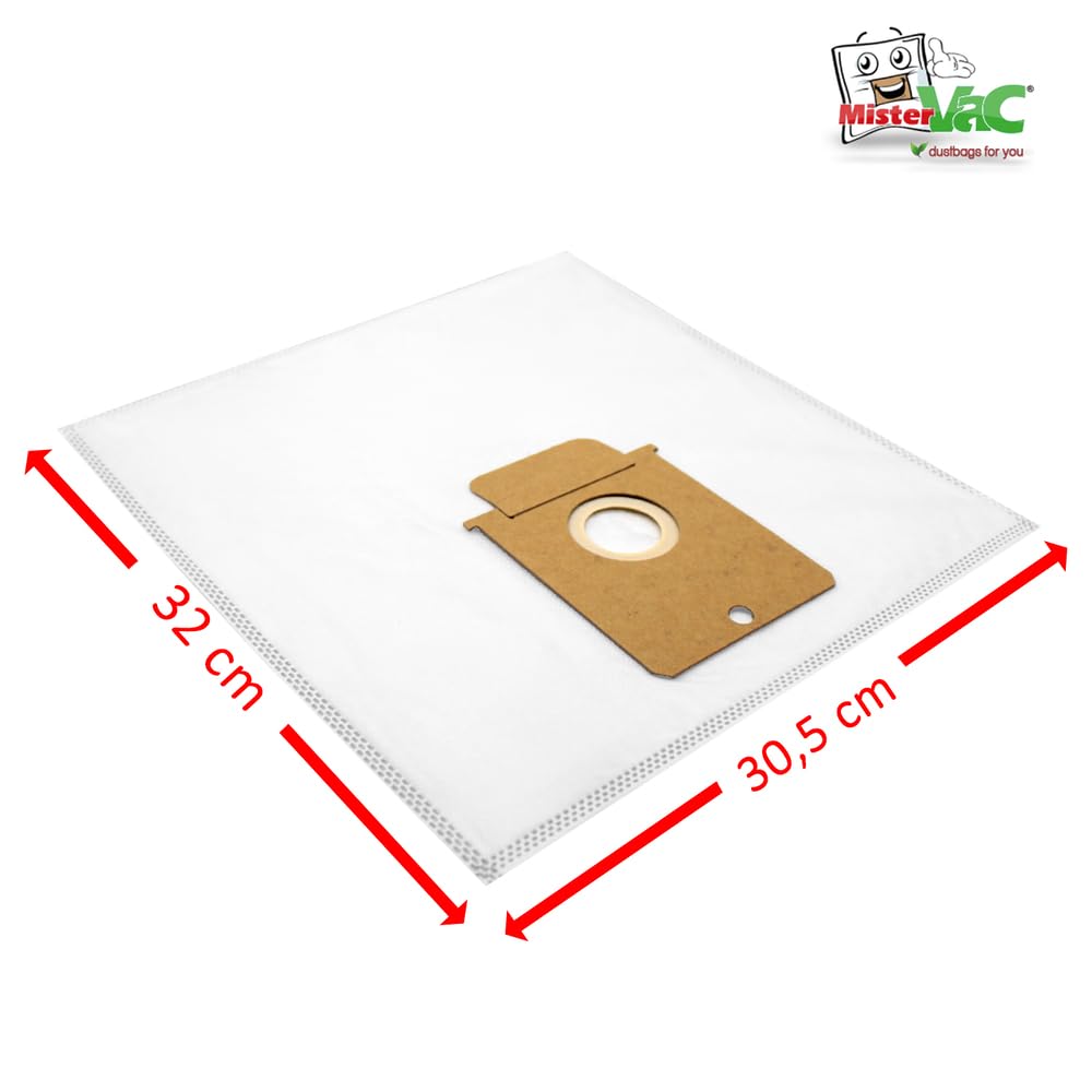 MisterVac compatibile con sacchetti per aspirapolvere sacchetti di ricambio 20 pezzi AEG Typ 60 DCM 04