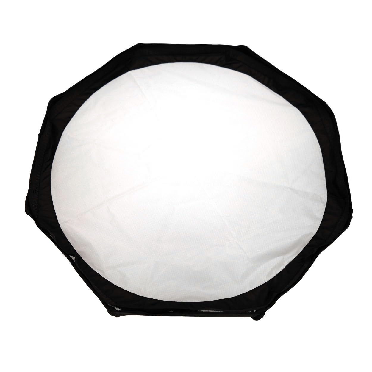 Caruba Beautydish Bol de beauté Professionnel Pliable avec Capot de Diffusion Argenté 80 cm Idéal pour Les Portraits et Les Prises de Vue de Mode