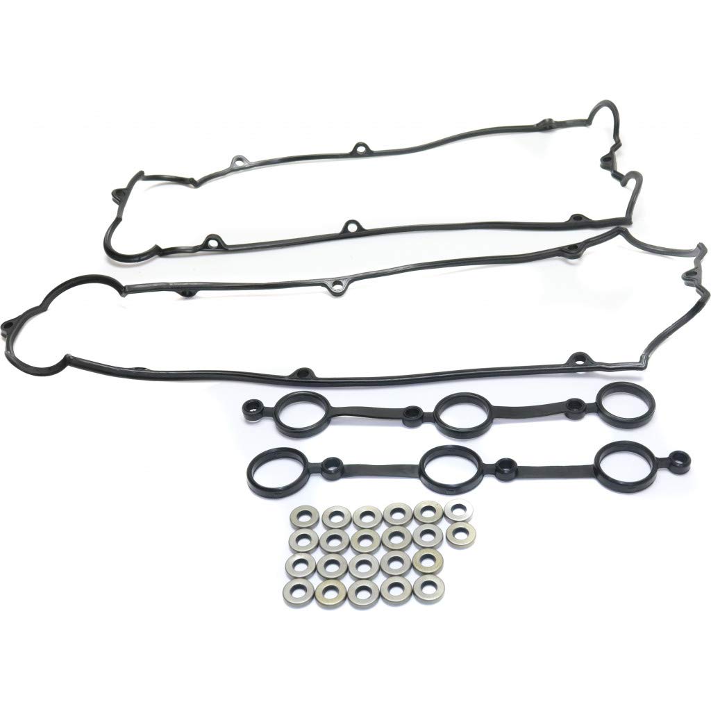 for Hyundai XG300 / XG350 Valve Cover Gasket 2001 02 03 04 2005 | Rubber Material | Includes Spark Plug Tube Seals