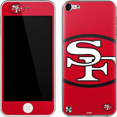 Skinit Decal MP3 Player Skin Compatible with iPod Touch (5th Gen&2012) - Officially Licensed NFL San Francisco 49ers Retro Logo Design