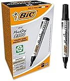 rotuladores gruesos lavables Los marcadores BIC Marking 2300 ECOlutions se fabrican con un 51 % de materiales reciclados (sistema de tinta no incluido)