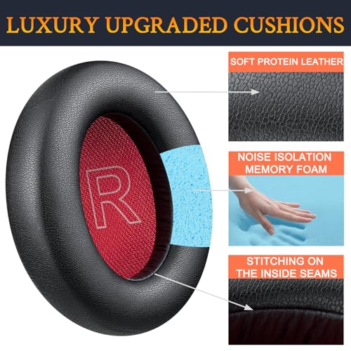 Image of SOULWIT Earpads for Anker (Life 2 Neo, Life Q10) - Black