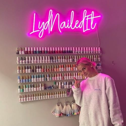 Image of Custom Neon Sign Customizable LED Neon Light for Wall Decor, Large Personalized Sign for Bedoom Birthday Party Girl Boy Gift Name Logo Light up Sign Bar Home Wedding Decoration