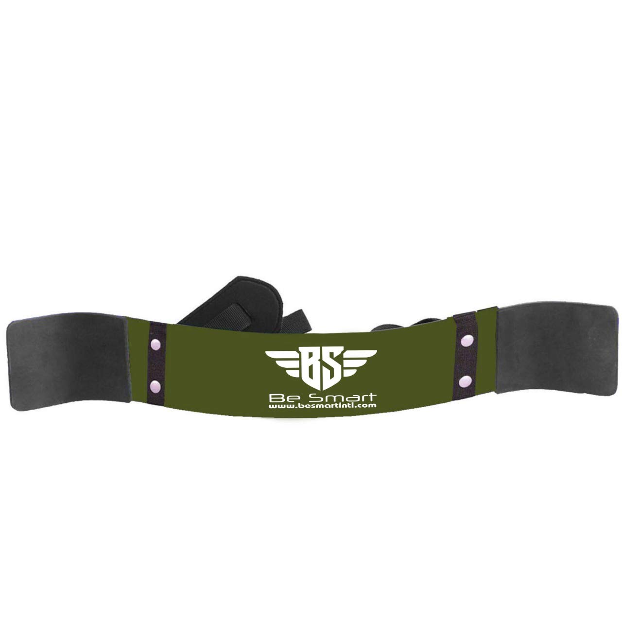 Heavy Duty Arm Blaster Body Building Bomber Bicipite Curl Tricipiti Muscolare Fitness UK (verde)