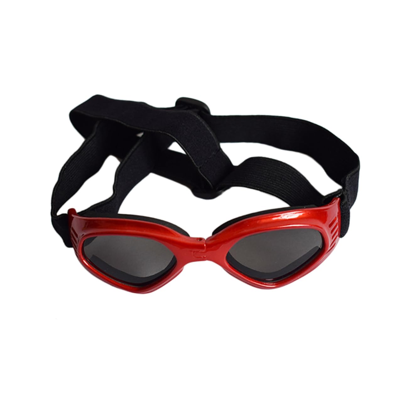 SUPVOX 3 Occhiali Da Sole Per Cani Eleganti Occhiali Per Cani Proteggono Gli Occhi Raggi Uv E Detriti Montatura Rossa