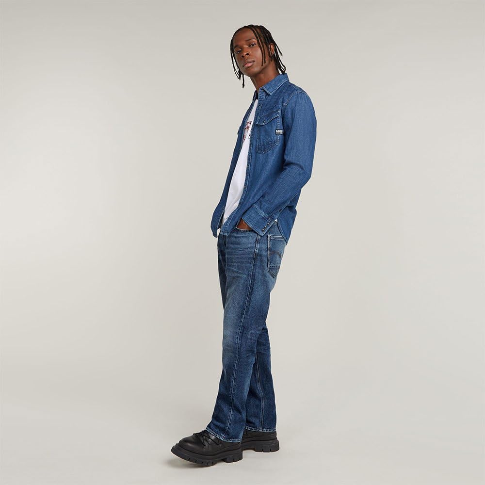 G-Star Herren Dakota Regular Straight Jeans – Bild 6
