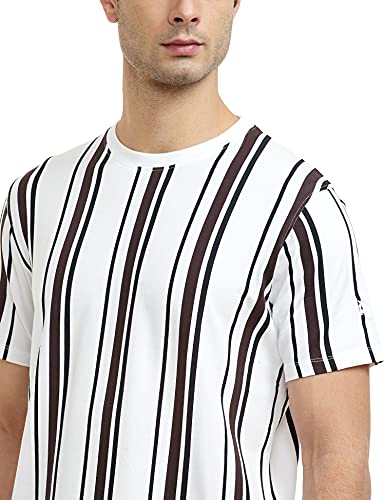 Image of Parx Men's Print Regular Fit T-Shirt