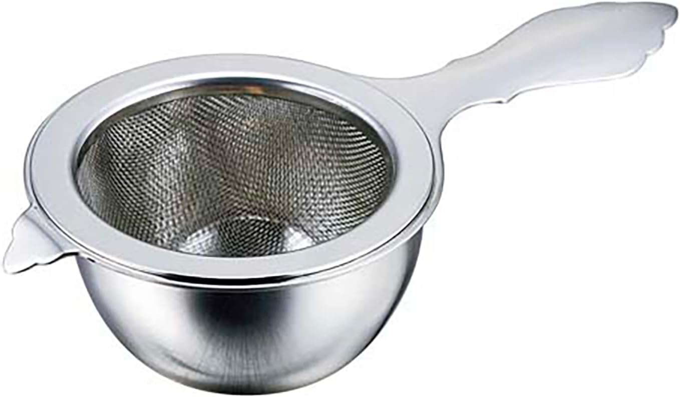 Sato Metal Industries SALUS Tea Strainer, Hop, Stainless Steel, Made in Japan