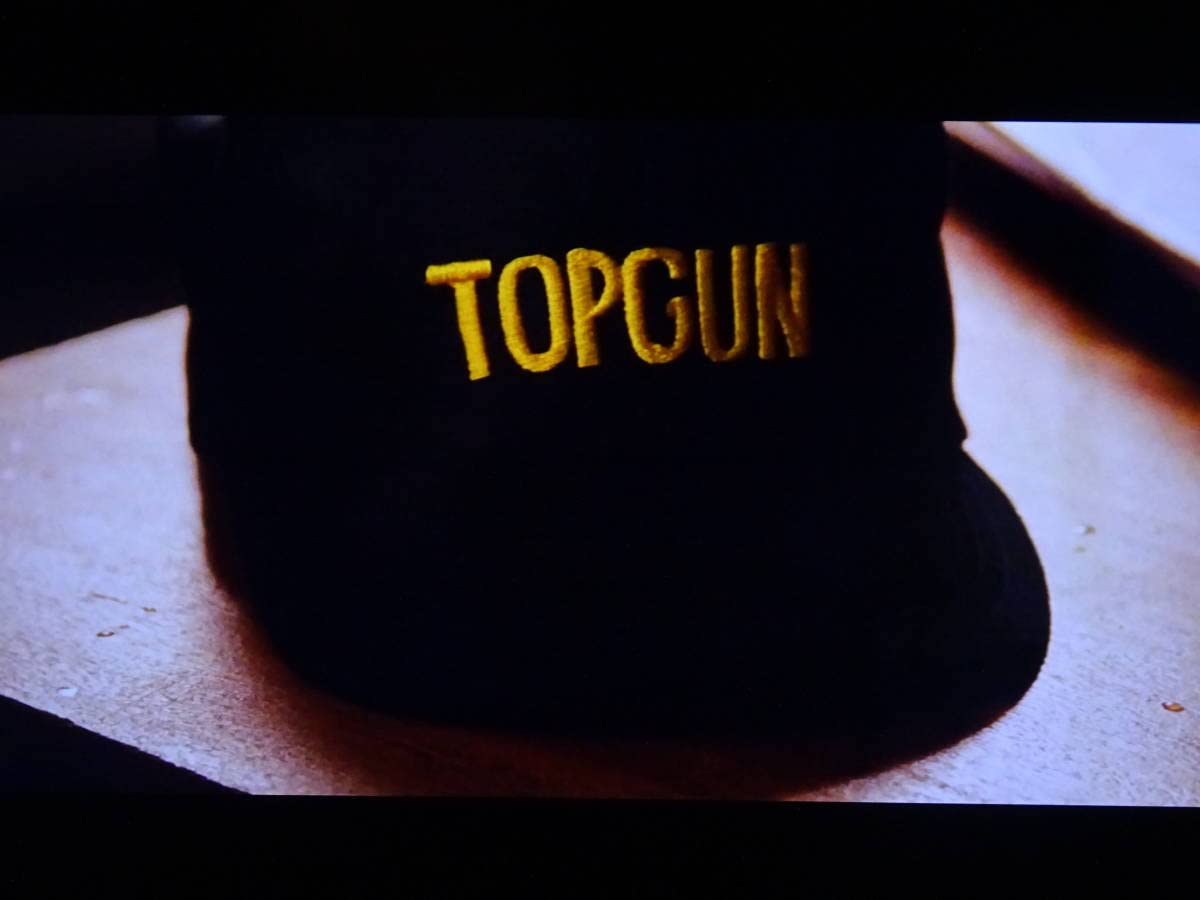 ヴィンテージキャップ　２個セット　TOPGUN 黒 VP-4 紺　USA製 ヴィンテージキャップ 2個セット TOPGUN 黒 VP-4 紺 USA製