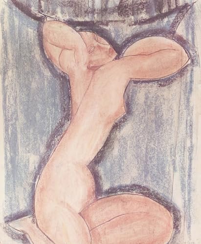 Art décoratif Cariatide Modigliani affiche sur toile de lin haut de gamme 60x90