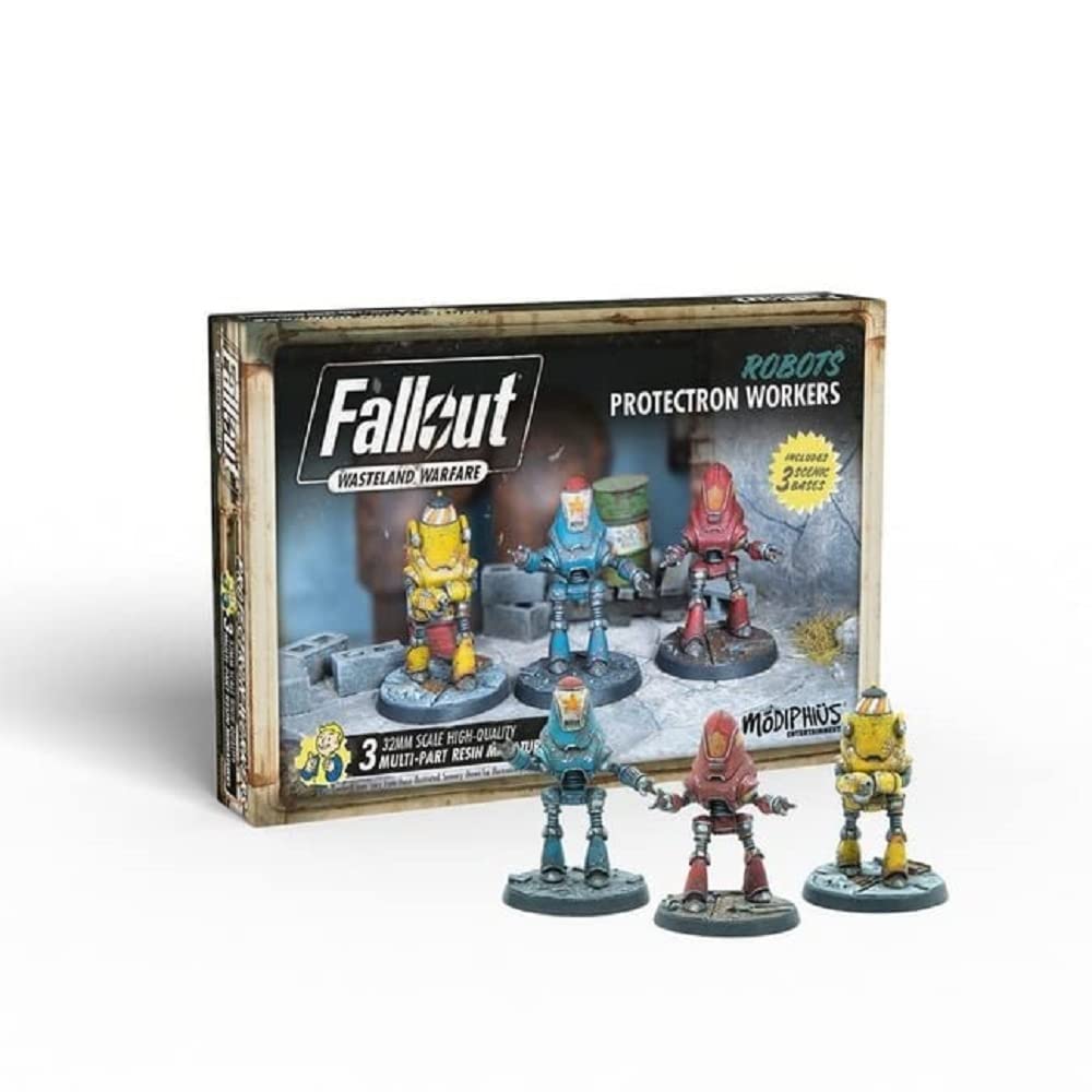 ModiphiusFallout - Wasteland Warfare - Robots Protectron, Multicolor