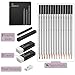 Mr. Pen- Sketch Pencils for Drawing, 19 Pcs, With Graphite Sticks, Erasers and Sharpener, Art Pencils for Sketching