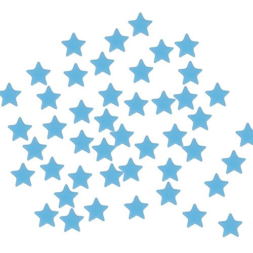 Image of Pindia 55 Pc Luminous Fluorescent Glowing Night Sky Wall Sticker Radium Glow Stars Starry